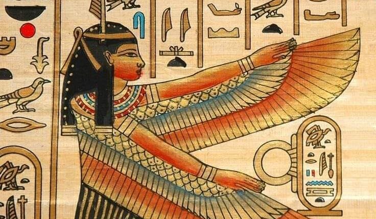 قانون ماعت إلهة الحق والعدل والنظام لدي قدماء المصريين