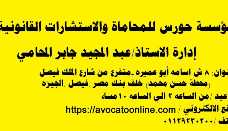 تأسيس الشركات فى مصر للعرب والاجانب فردي بدون شركاء مصريين