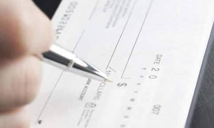 جنحة مباشرة شيك بدون رصيد