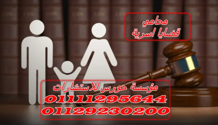 محامي قضايا اسرية