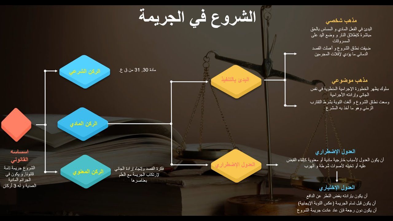 ما هي أركان القانون الجنائي