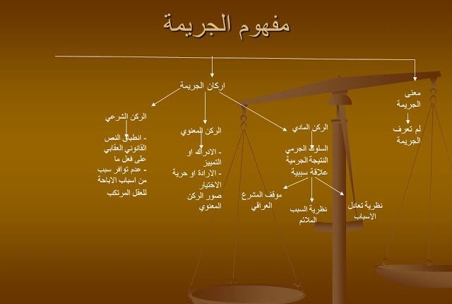 ما هي أركان القانون الجنائي