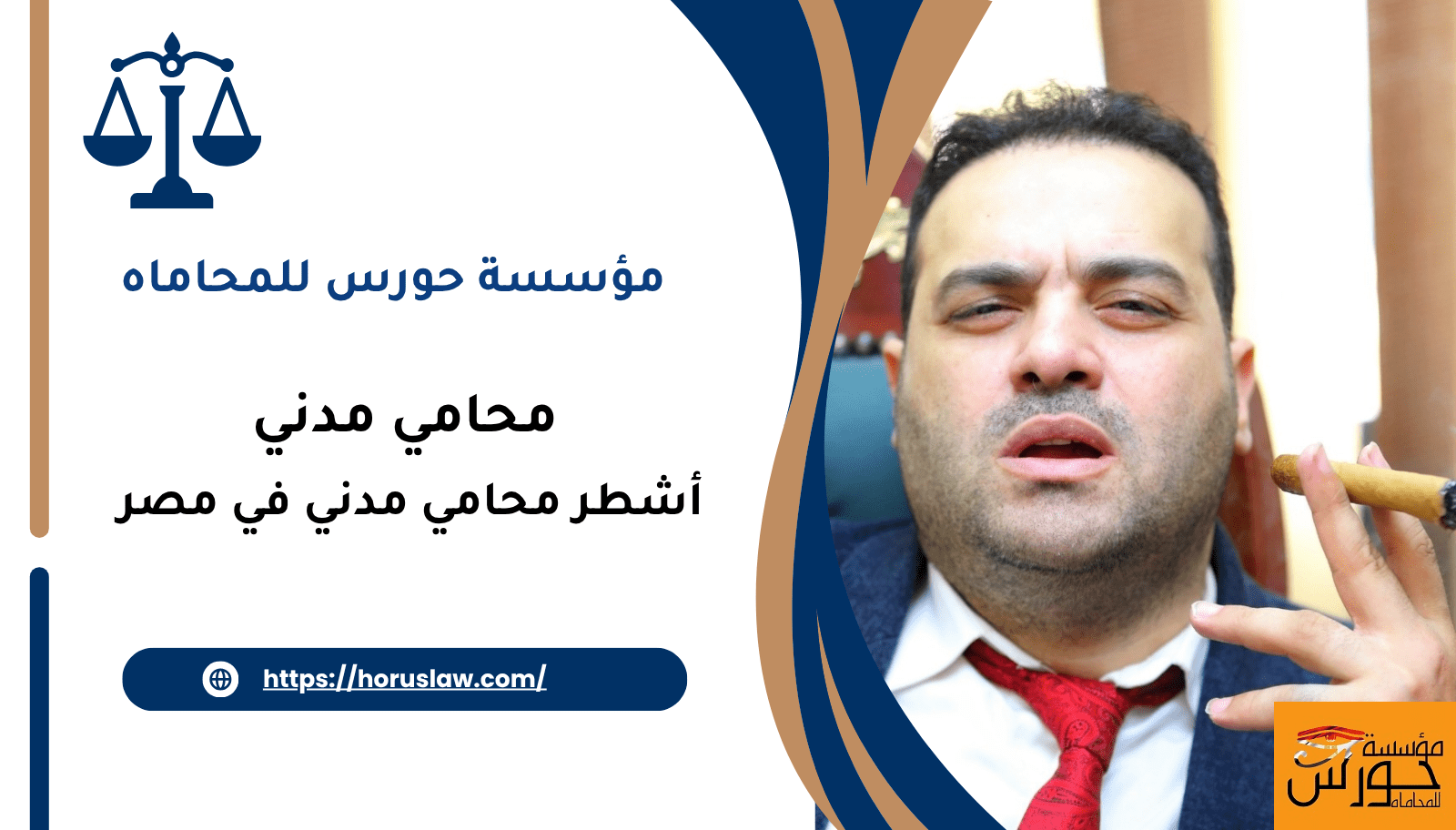 أشطر محامي مدني في مصر