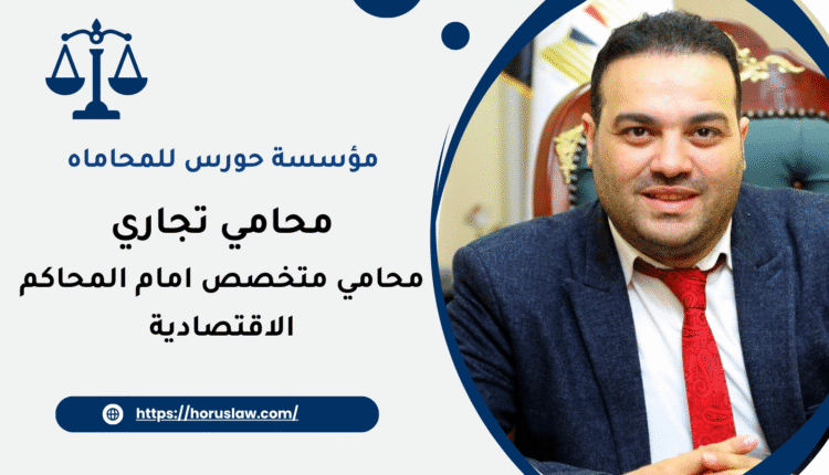 محامي متخصص امام المحاكم الاقتصادية