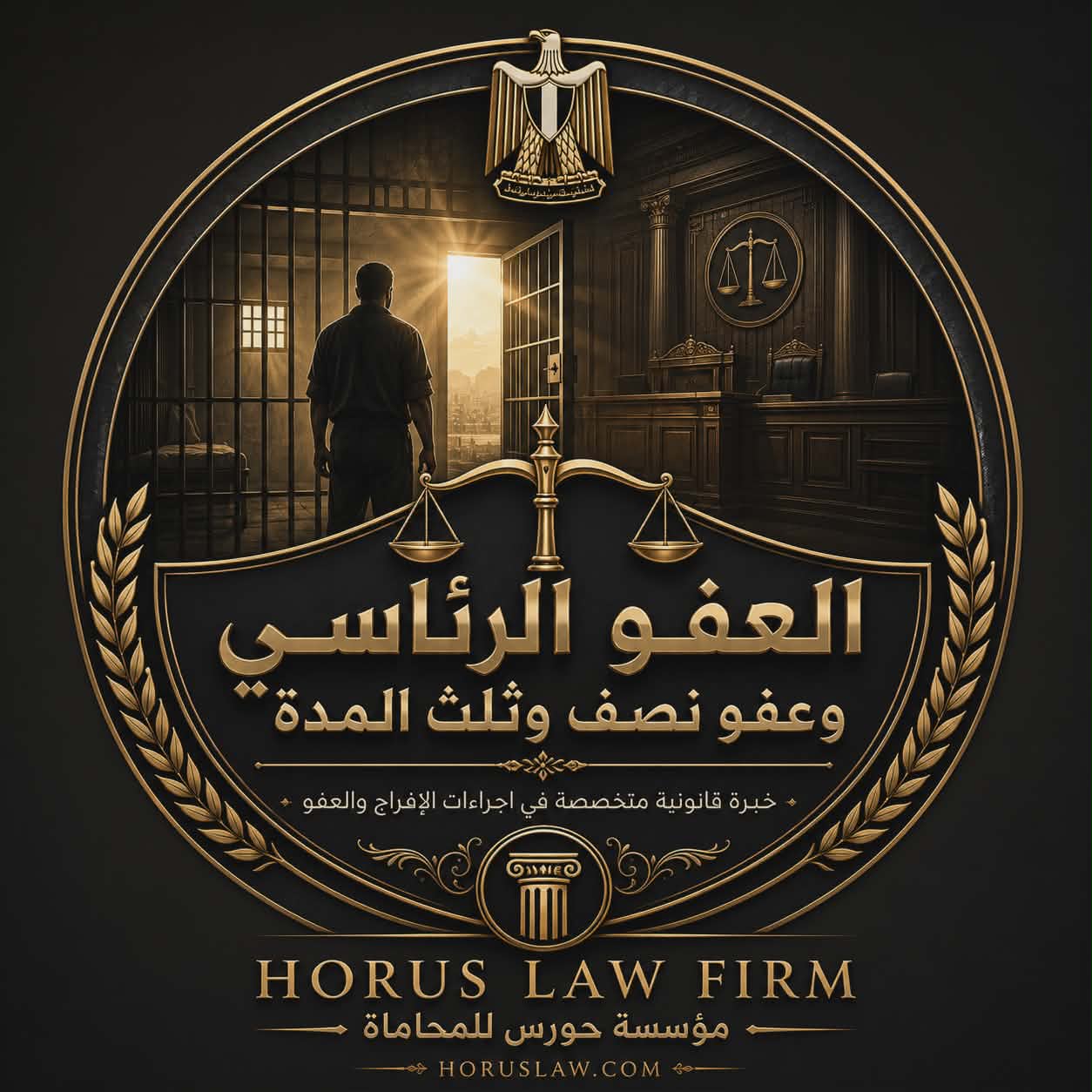 العفو الرئاسى وعفو نصف وثلث المدة